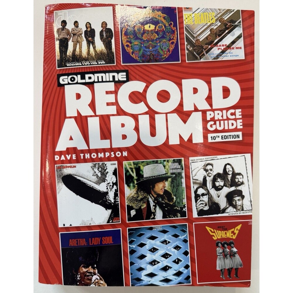 GOLDMINE RECORD ALBUM PRICE GUIDE BOOK (10th Edition)